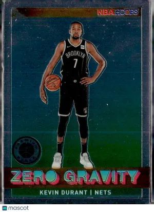 2020 Panini NBA Hoops Premium Stock Zero Gravity Kevin Durant #9