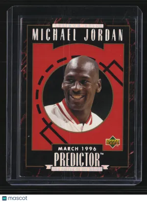 Michael Jordan 1996 Upper Deck Prize Predictor Player of the Month #R4-