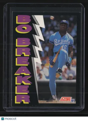 Bo Jackson 1991 Score #773-Bo Breaks