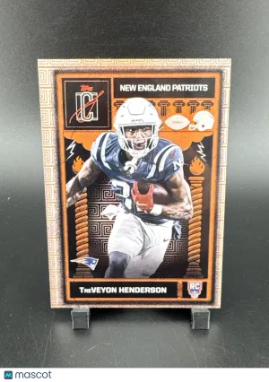 2025 Topps Signature Class Treveyon Henderson #OD-16 [Base] Rookie Insert
