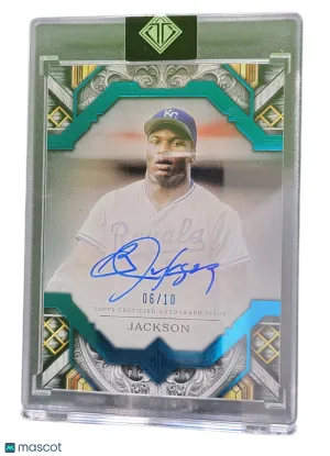 2025 Topps Tribute Bo Jackson #TAC-BJ Green 06/10