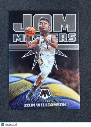 2021-22 Panini Mosaic 5 Zion Williamson Jam Masters New Orleans Pelicans