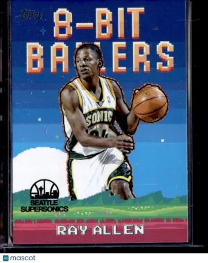 2025 Topps Ray Allen #8B-28 8-Bit BALLERS