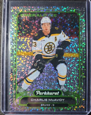 Charlie McAvoy Parkhurst Emerald Ice /10