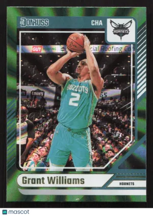 2024-25 Donruss Grant Williams #52 Holo Green Laser