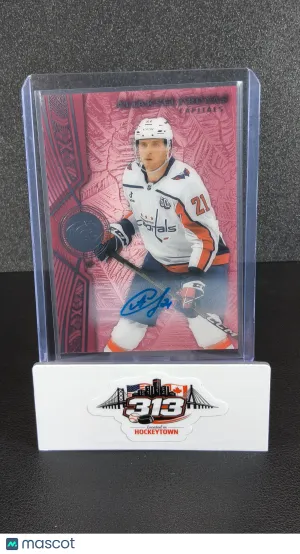 2025-26 Upper Deck Ice Aliaksei Protas #100 Red Auto