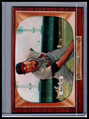 1955 Bowman Vic Raschi #185