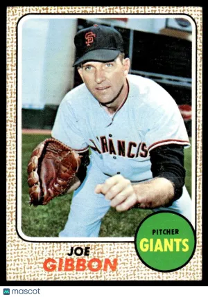 1968 Baseball Card Joe Gibbon #32