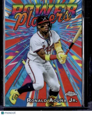 2025 Topps Chrome Power Players Ronald Acuña Jr. #PP-7