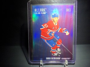 2025-26 Upper Deck Allure Color Flow Blue Purple Ivan Demidov Rookie RC#CF-22