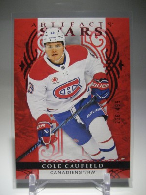 2026-27 Upper Deck Artifacts Hockey Cole Caufield 103 226/499 Ruby