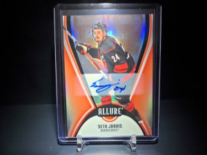 2025-26 UD ALLURE RED RAINBOW AUTOGRAPH AUTO SETH JARVIS #100