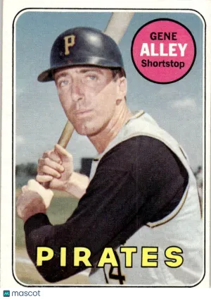 1969 Baseball Card Gene Alley #436