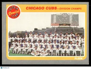 1985 Baseball Card Team Photo #642
