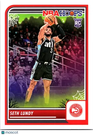 2024 Panini NBA Hoops Haunted Seth Lundy #206 RC