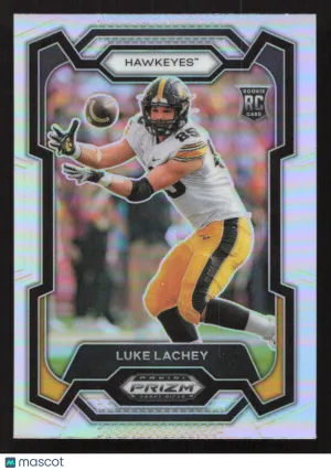 2024 Panini Prizm Draft Picks Luke Lachey #141 Silver