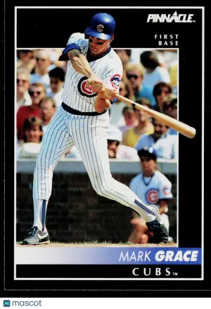 1992 Pinnacle Mark Grace #136