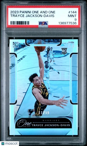 2023 Panini One And One Trayce Jackson-Davis 11/99 PSA 9