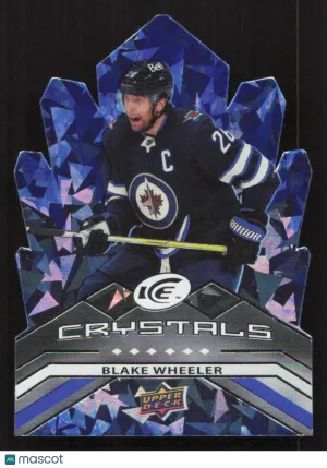 2021-22 Upper Deck Ice Blake Wheeler #IC-8 Ice Crystals