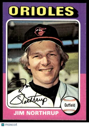 1975 Baseball Card Jim Northrup #641