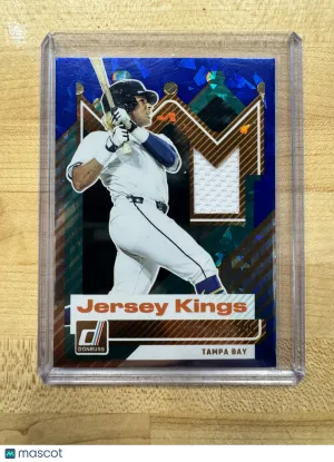 2025 Panini Donruss Baseball Jersey Kings Tre' Morgan #JK-TM Blue Velocity