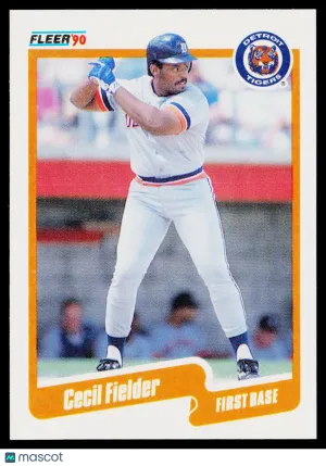 1990 Fleer Update Cecil Fielder #U-95