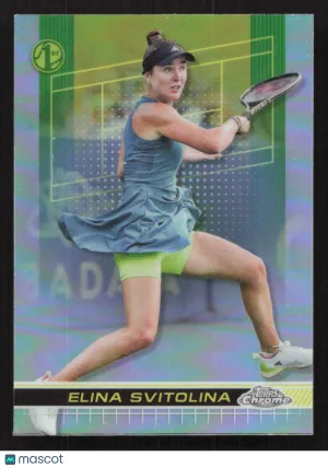 2024 Topps Chrome Elina Svitolina #77 Refractor