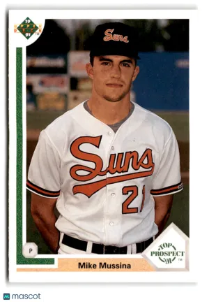 1991 Upper Deck Mike Mussina #65 Rookie Baltimore Orioles