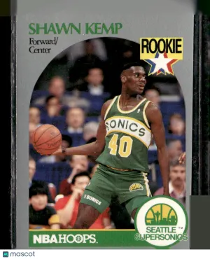 1990 NBA Hoops Shawn Kemp #279