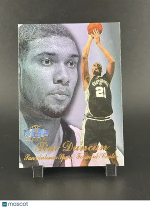1996 Flair Showcase Tim Duncan #5 Row 3
