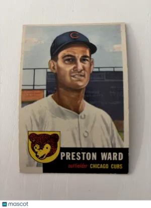 1953 Topps Preston Ward #173 EX+