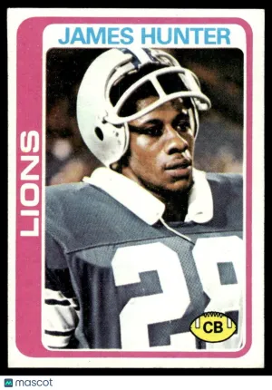 1978 Football James Hunter #389