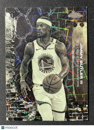 Jimmy Butler III 2026 Topps Chrome Cactus Jack #43-Laser Refractor 16/175