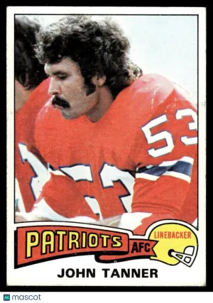 1975 Football John Tanner #294