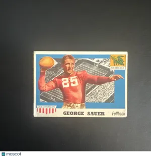 1955 Topps All American George SAUER Sr. #31 [Base] Rookie Base Set