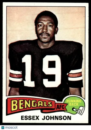 1975 Football Essex Johnson #188