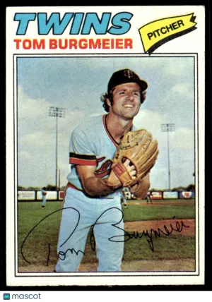 1977 Baseball Card Tom Burgmeier #398