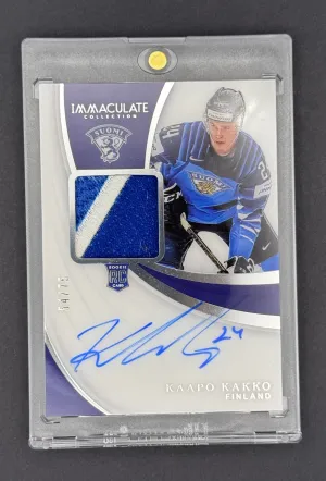 Immaculate Collection Rookie Patch Auto /75