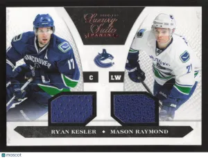 2010-11 Panini Luxury Suite Ryan Smyth / Dustin Brown #85 SN,MEM