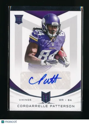 2013 Panini Momentum Cordarrelle Patterson Signatures Rookie