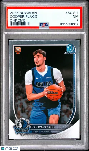 2025 Bowman Cooper Flagg #BCV-1 Chrome front