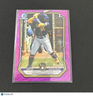 2026 Topps Pedro Ibarguen #BCP-140 Fuchsia Wave / Topps