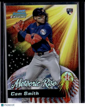 2025 Bowman Chrome Meteoric Rise Cam Smith #MR-21 Mega Mojo Refractor Rookie RC