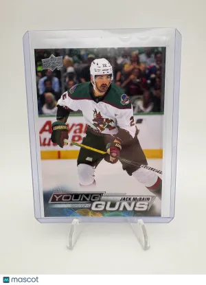 2022 Upper Deck Series 1 Jack McBain #230 Young Guns Rookie