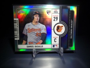 SAMUEL BASALLO 2026 TOPPS CHROME BIG TICKET PLAYER ROOKIE RC #BTP-25 Q2319
