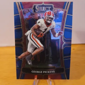 Panini Select Draft Picks Blue George Pickens