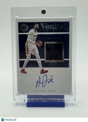 2018 Panini Vaulted Veterans Basketball—Anthony Davis #VV-ADV 04/35—