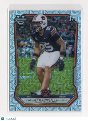 2026 Bowman Chrome University Eric Winters #BCP-13 Mega Box Mojo Refractor Rookie
