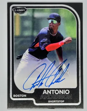 Antonio Anderson - 2024 Pulse Lumin Baseball Auto /99 #LA-AAN Boston