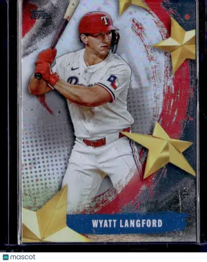 2025 Topps Stars of MLB Wyatt Langford #SMLB-55